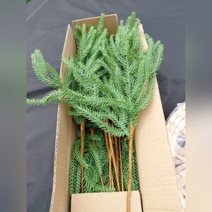 Artificial Green Pine Branches